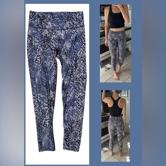 Casall Sportswear Blue Sculpture 2.0 High Waisted Curve Inhancing Legging - Picture 1 of 9